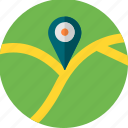 destination, gps, location, country, map, navigation, pin