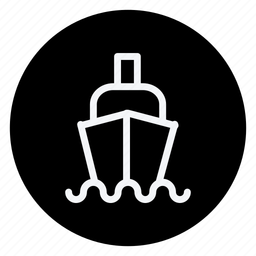 Holiday, outdoor, tourism, travel, vacation, cargo, ship icon - Download on Iconfinder