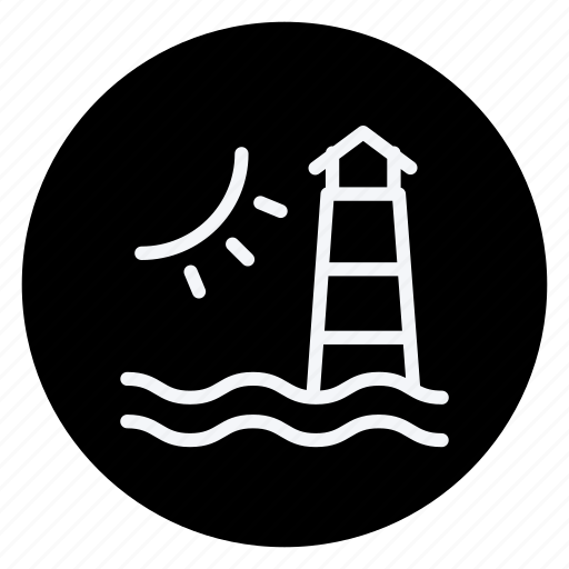 Holiday, holidays, outdoor, tourism, travel, vacation, light house icon - Download on Iconfinder