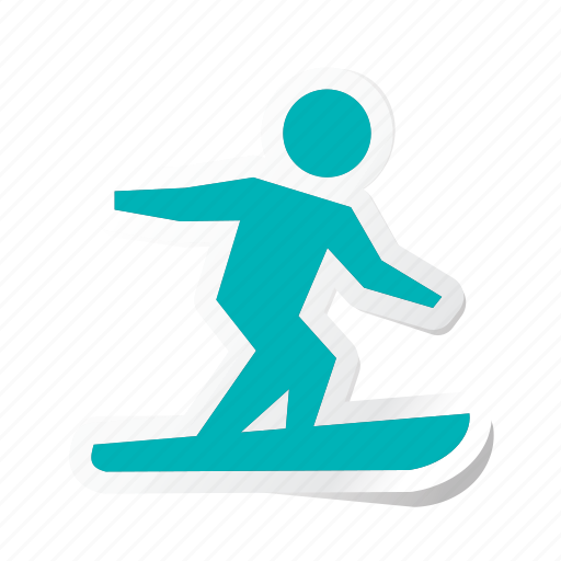 Camping, tourism, travel, trip, vacation, surfboard, surfing icon - Download on Iconfinder