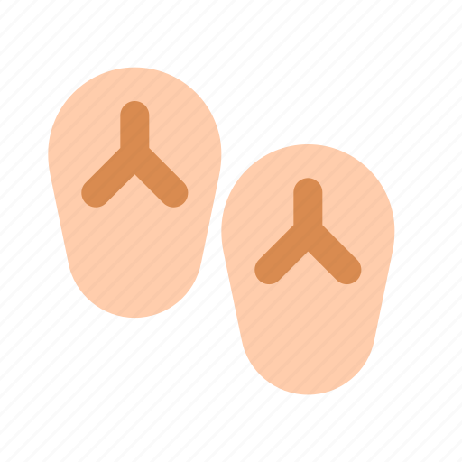 Sandals, flipflop, footwear, sole, strapfashion, beach icon - Download on Iconfinder