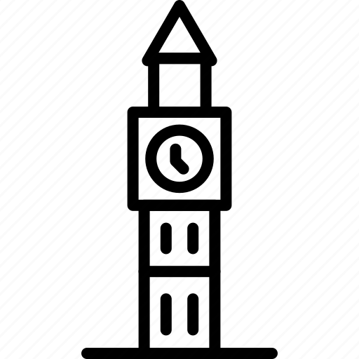Big ben, big building, historic, landmark, london, monuments, tower icon - Download on Iconfinder