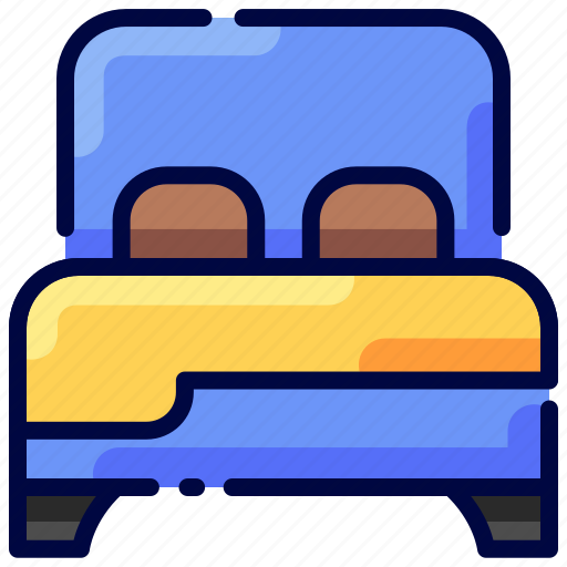 Bad, bukeicon, hotel, king, rest, room, travel icon - Download on Iconfinder