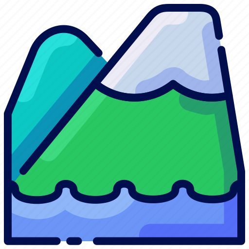 Bukeicon, landscape, mountain, nature, travel, vacation icon - Download on Iconfinder