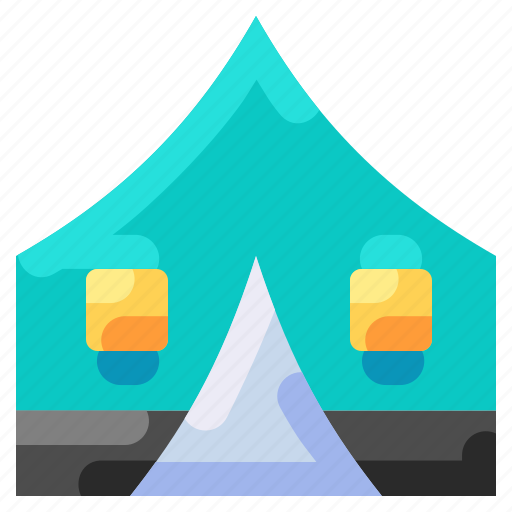 Bukeicon, camp, camping, tent, traveling icon - Download on Iconfinder