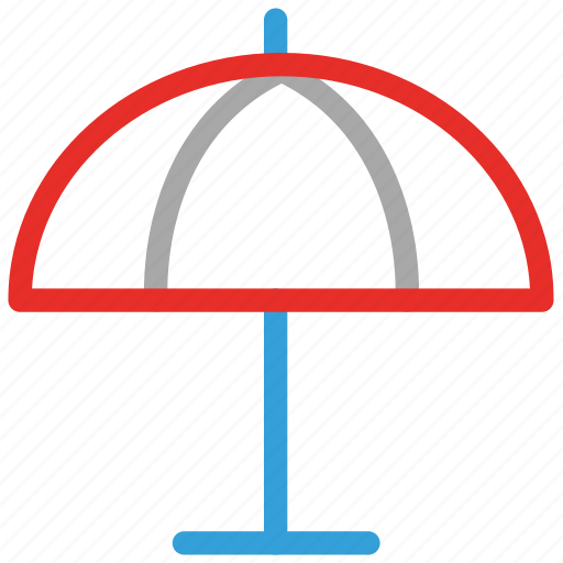 Beach umbrella, umbrella, beach summer umbrella, protection icon - Download on Iconfinder