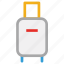 luggage, suitcase, travel suitcase, traveling bag 