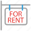 for rent, information, real estate, signboard 