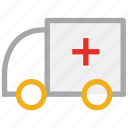 ambulance, medical, transport, vehicle