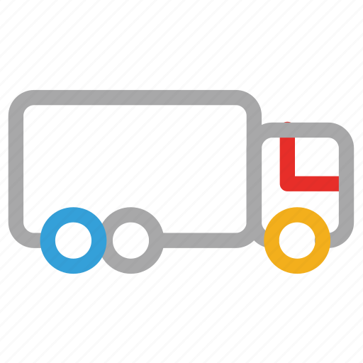 Cargo, delivery truck, logistic truck, shipping icon - Download on Iconfinder