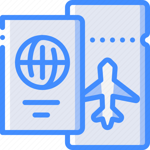 Journey, passport, ticket, tourist, transport, travel icon - Download on Iconfinder