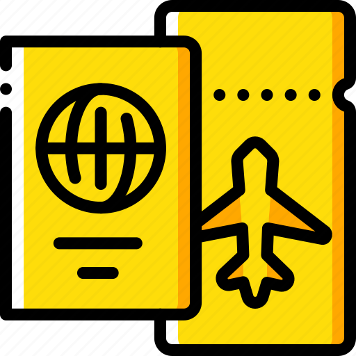 Journey, passport, ticket, tourist, transport, travel icon - Download on Iconfinder