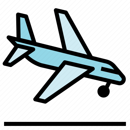 Airplane, arrival, land icon - Download on Iconfinder