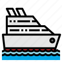 boat, ship, watercraft, yacht