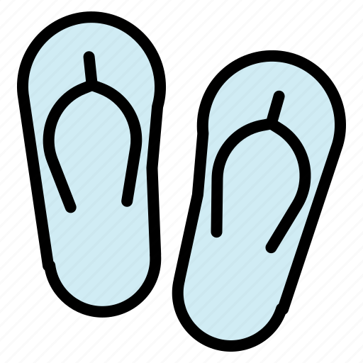 Flip, flop, sandal, summer icon - Download on Iconfinder