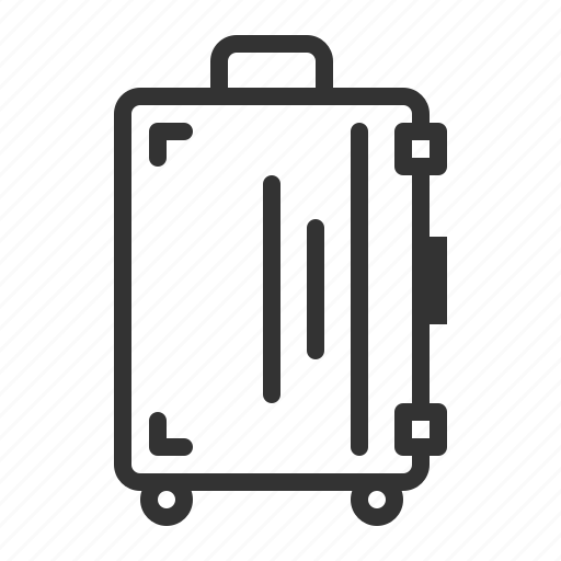 Baggage, bag, suitcase, luggage, travel, check-in, trolley icon - Download on Iconfinder