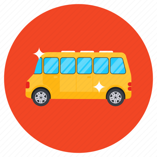 Bus, transportation, vehicle, shipping, van icon - Download on Iconfinder
