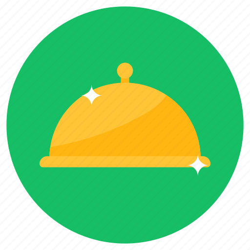 Cloche, food service, food plate, restaurant service, food cover icon - Download on Iconfinder