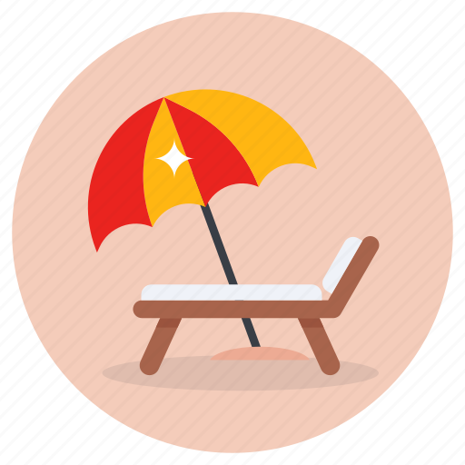 Deck, chair, sunbed, sun tanning, beach, deck chair, sunbath icon - Download on Iconfinder