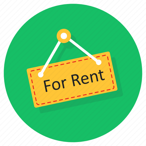 For, rent, for rent hanger, for rent tag, for rent label, house for rent, room for rent icon - Download on Iconfinder
