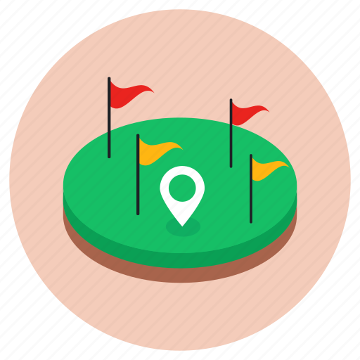 Golf, ground, golf arena, golf club, golf ground, sports ground, club icon - Download on Iconfinder