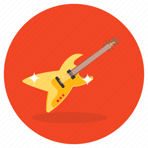 Guitar, musical instrument, acoustic guitar, electric guitar, chordophone icon - Download on Iconfinder