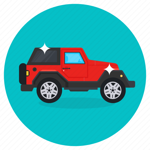 Jeep, travel, car, transportation, off road transport, crossover jeep icon - Download on Iconfinder