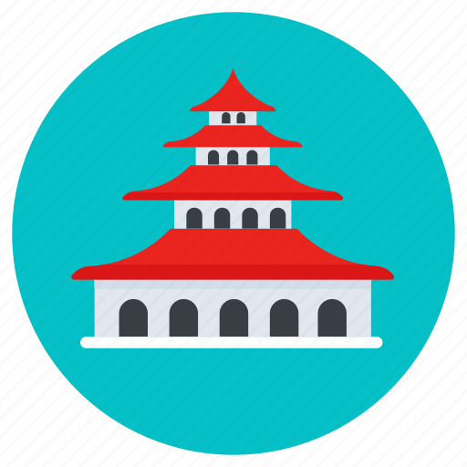 Landmark, pagoda, chinese temple, chinese monument, monastery icon - Download on Iconfinder
