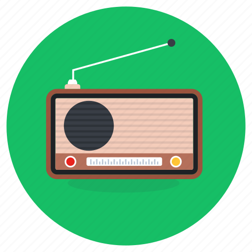 Radio, radiotelegraph, radionics, radio set, electronics transmission icon - Download on Iconfinder
