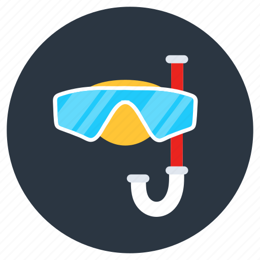 Scuba, mask, scuba mask, diving mask, face mask, underwater swimming, snorkeling icon - Download on Iconfinder