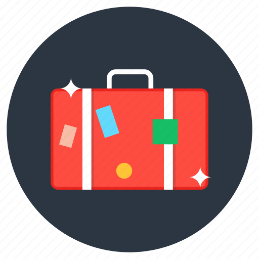 Suitcase, briefcase, travel bag, baggage, carryall bag, luggage icon - Download on Iconfinder