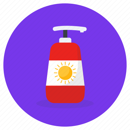 Sunblock, sunblock cream, sunscreen lotion, sunscreen, cosmetic, uv lotion icon - Download on Iconfinder