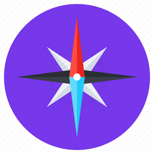 Windrose, windrose compass, navigation compass, gps, directional instrument, geography compass icon - Download on Iconfinder
