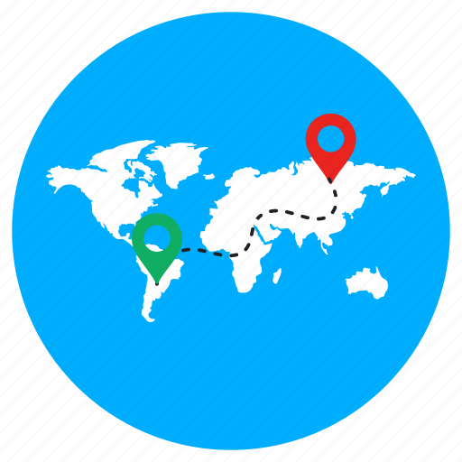 World, map, world map, map location, gps, world location, global location icon - Download on Iconfinder
