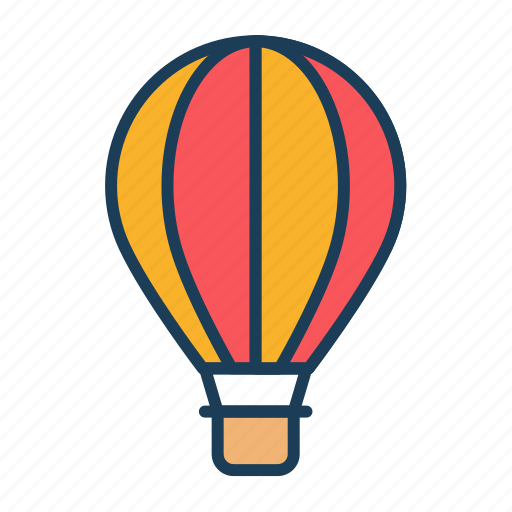 Travel, trip, flight, air balloon icon - Download on Iconfinder