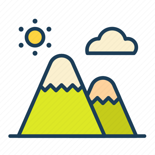 Mount, mountain, landscape, nature icon - Download on Iconfinder