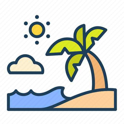 Summer, beach, sea, vacation icon - Download on Iconfinder
