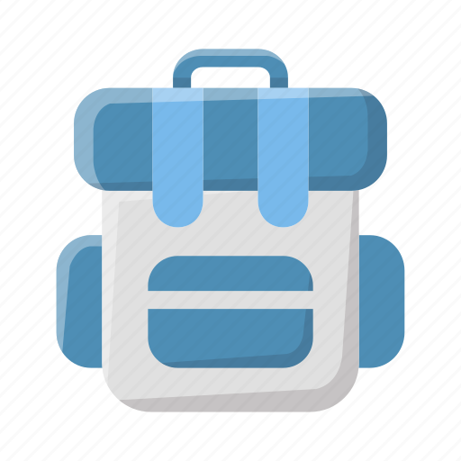 Backpack, bag, travel, tourism, rucksack, luggage, hiking icon - Download on Iconfinder