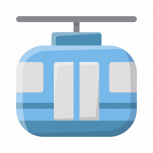 Cableway, travel, tourism, mountain, cable, nature, cable car icon - Download on Iconfinder