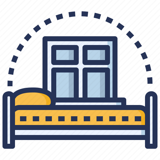 Apartment, bed, hotel, room icon - Download on Iconfinder
