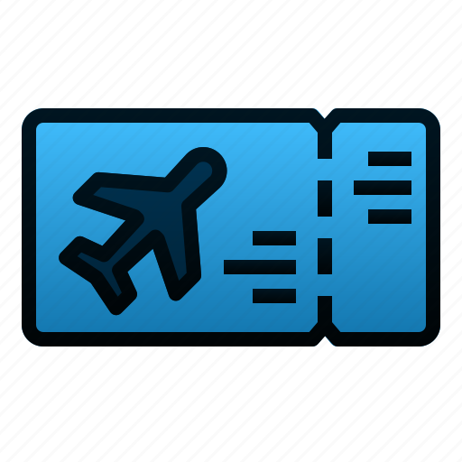 Airplane, boarding, holiday, pass, ticket, travelling, vacation icon - Download on Iconfinder