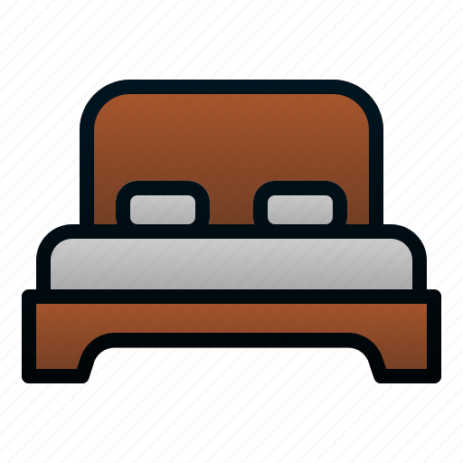 Bed, holiday, hotel, sleep, travelling, vacation icon - Download on Iconfinder