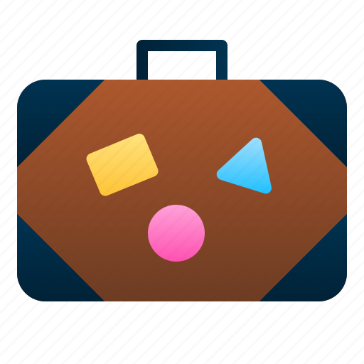 Bag, briefcase, holiday, travel, travelling, vacation icon - Download on Iconfinder
