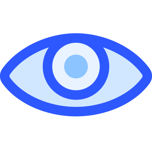 Ui, interface, eye, view, search, vision icon - Free download