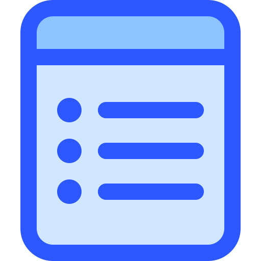 Ui, interface, note, document, list, file icon - Free download