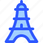 landmark, monument, building, eiffel, paris, france 