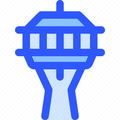 Landmark, monument, building, space needle, united states of america icon - Download on Iconfinder