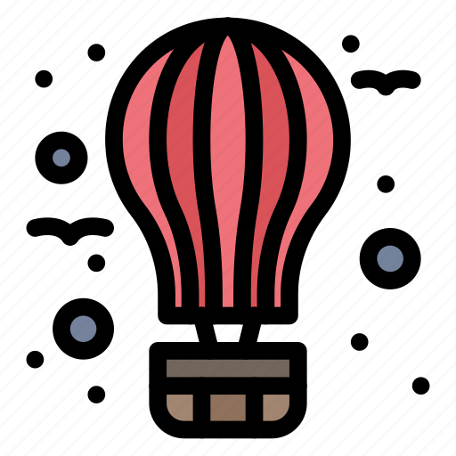 Air, balloon, flying, hot, journey icon - Download on Iconfinder