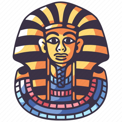 Pharaoh, mask, egypt, egyptian, face, treasure, old icon - Download on Iconfinder