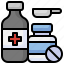 medication, drug, pharmacy, syrup, bottle